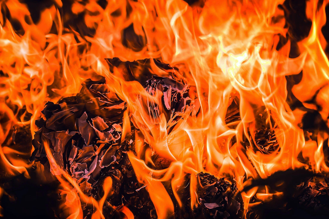 Burning letters — releasing karmic ties