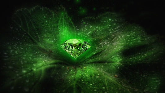 Moldavite crystal