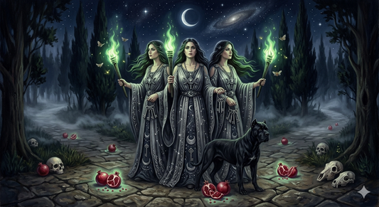 Hekate of the three faces and three roads