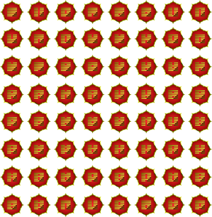 The I-Ching hexagrams