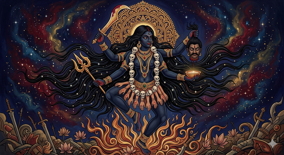 Kali in cosmic dance — the end of the year
