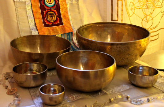 Tibetan singing bowl, sound healing tool