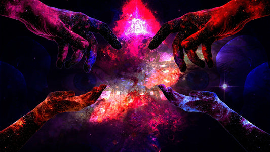 Ancient astronauts — cosmic origins