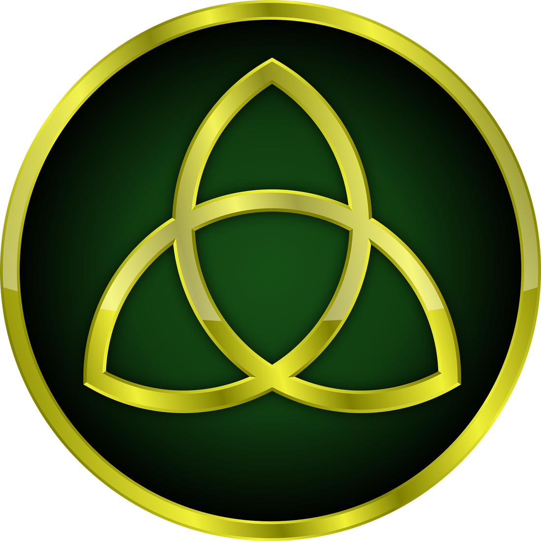 The Celtic triquetra knot