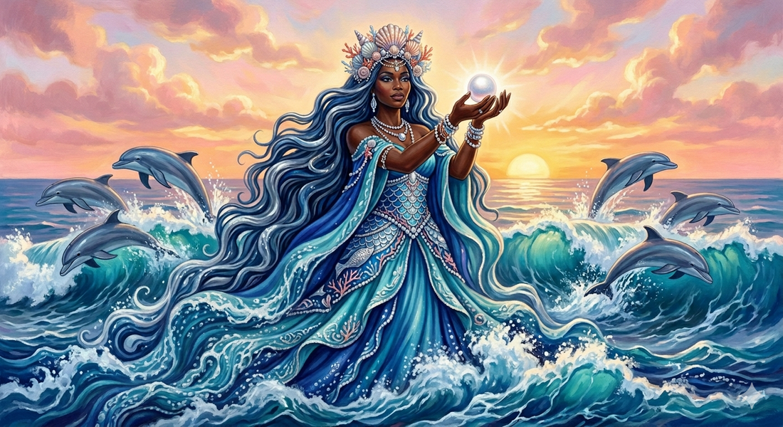 Yemaya, the Yoruba goddess of the sea